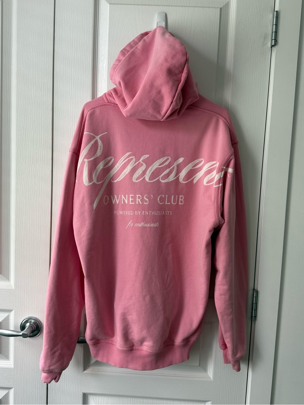 Represent Owners' Club Pink Oversized Hoodie